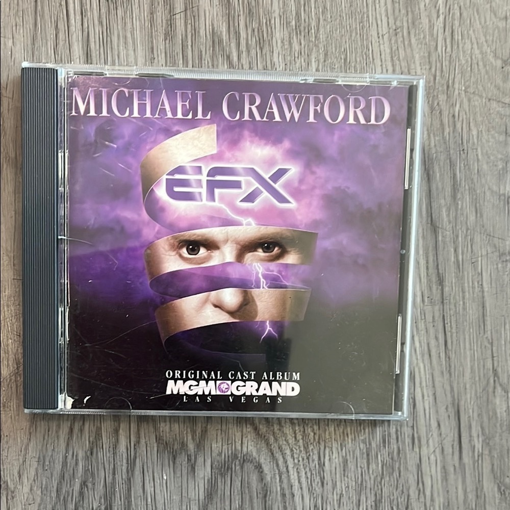 Michael Crawford EFX Original Cast Album CD - Purple
